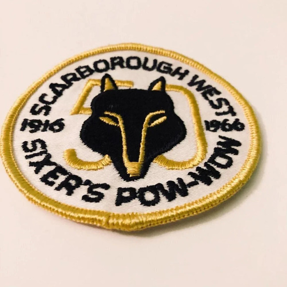 Vintage Lot of  2 Boy Scouts Canada Scarborough West Patch Sixers Pow Wow - Picture 4 of 9